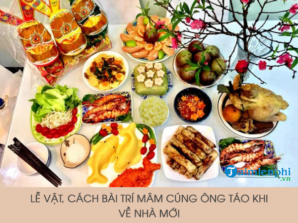 Cách cúng ông táo khi về nhà mới