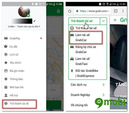 cach dang ky lai xe grabcar 2