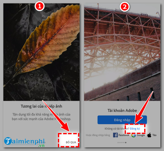 Cách đăng ký tài khoản Lightroom miễn phí trên Android, iOS