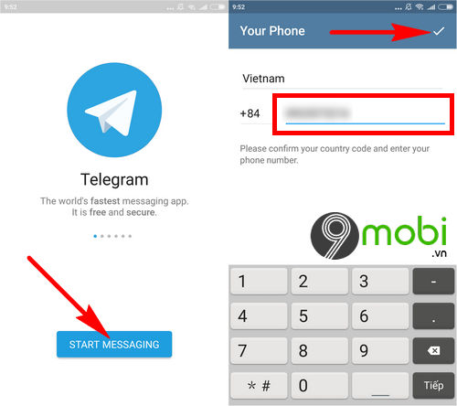 cach dang ky telegram tao tai khoan telegram 2