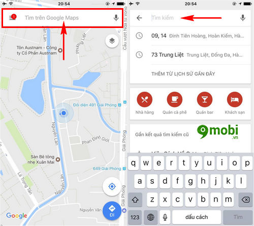 cach dat xe grab bang google maps tren dien thoai 2