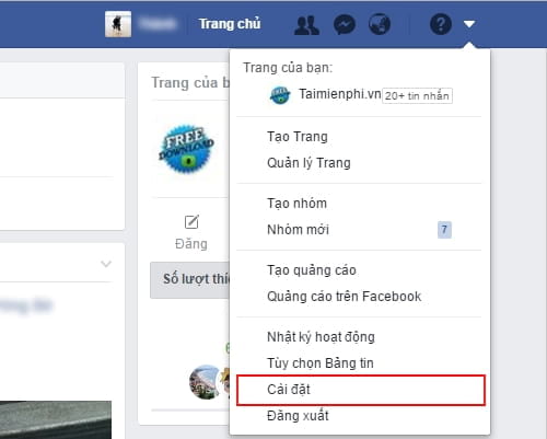 cach doi mat khau facebook tren may tinh 2