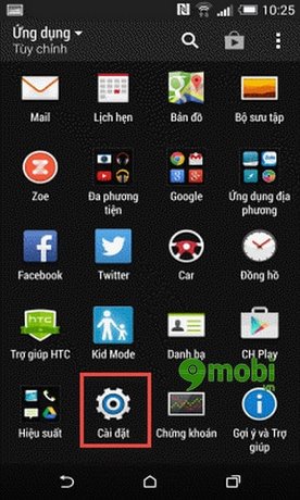 doi ngon ngu dien thoai htc