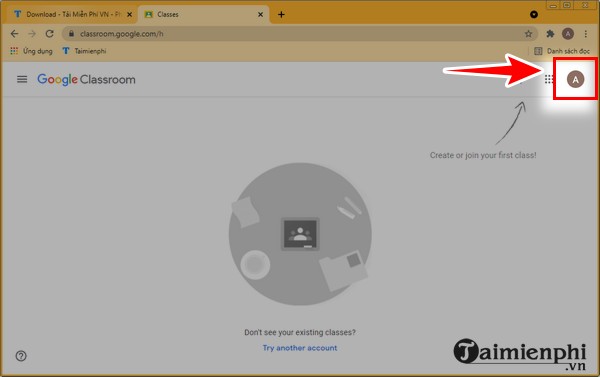 Cach doi ten tren Google Classroom