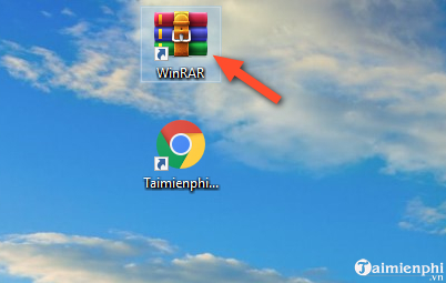 cach dua winrar vao startmenu taskbar windows 10 2