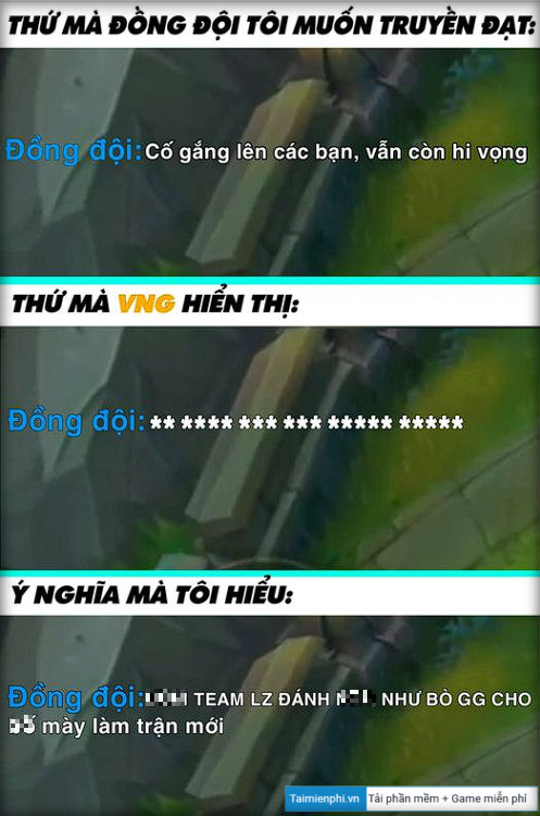 cach hien thi noi dung tin nhan chat trong lien minh toc chien 2