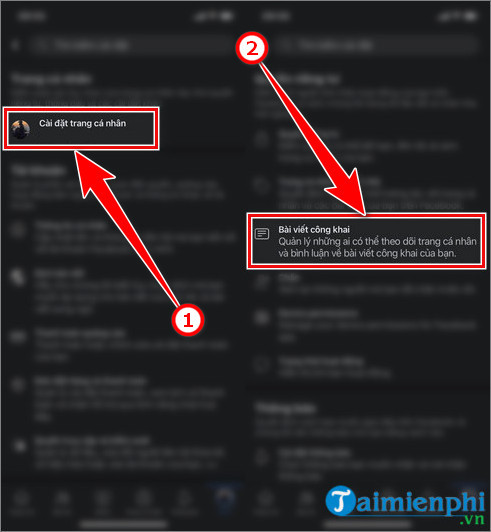 bat hien thi so nguoi theo doi facebook tren iphone