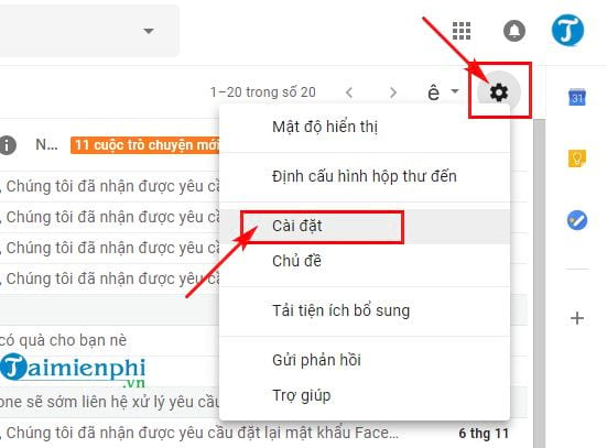 Cách hủy thư đã gửi trong Gmail