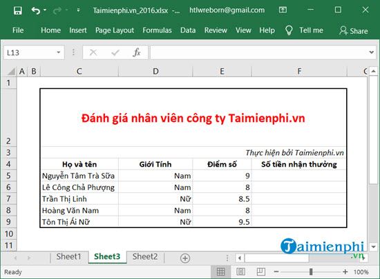 Cách kết hợp hàm IF với hàm AND và hàm OR trong Excel