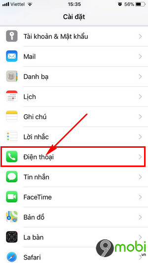 cach khoa sim iPHone