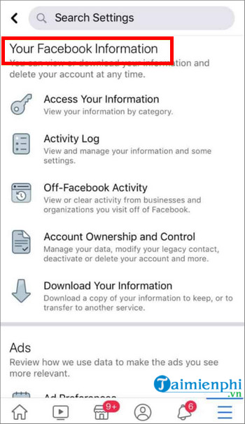 khoi phuc hinh anh da xoa tren facebook