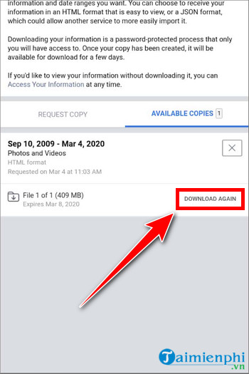 cach khoi phuc anh da xoa tren facebook bang iphone