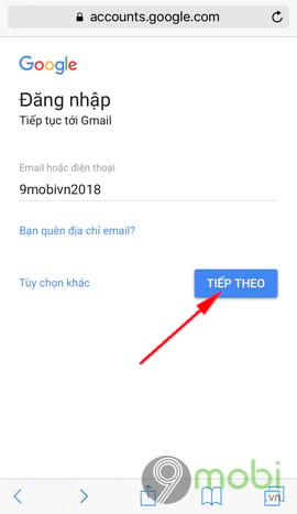 cach khoi phuc mat khau gmail tren dien thoai iphone va android 2