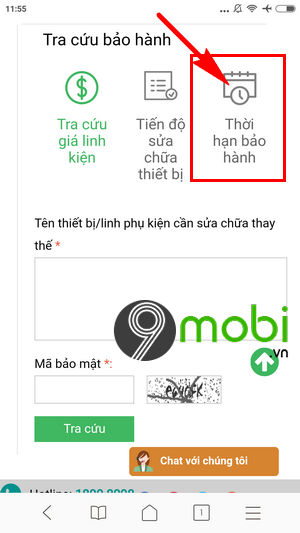 cach kiem tra bao hanh iphone viettel 2