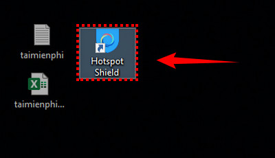 How to check internet connection with hotspot shield 2