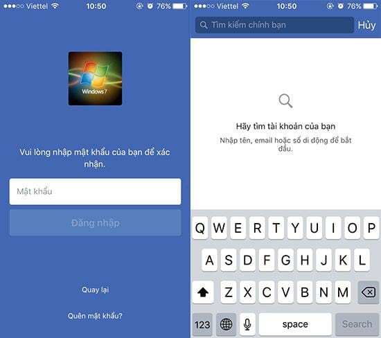 how to reset facebook page on iphone 2