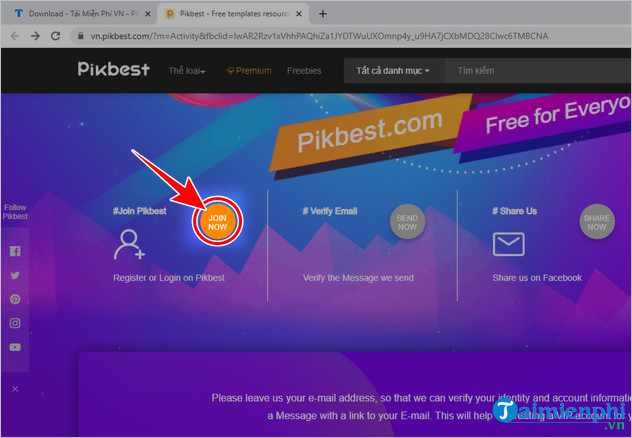 how to install pikbest premium mien phi 2