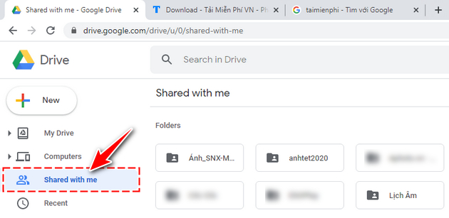 Cách sử dụng Add to my Drive trên Google Drive