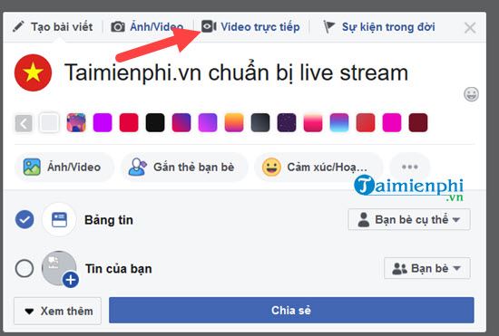 how to use obs de stream facebook