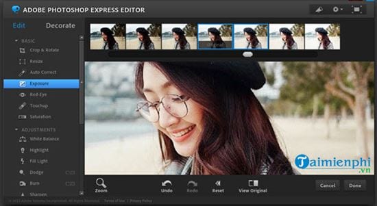 Cách sử dụng Photoshop trực tuyến, online sửa ảnh đẹp