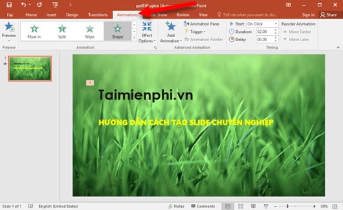 su dung powerpoint, tao slide thuyet trinh chuyen nghiep