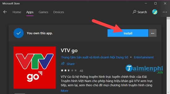 Cách Sử dụng VTV GO trên máy tính, xem phim, truyền hình trực tiếp