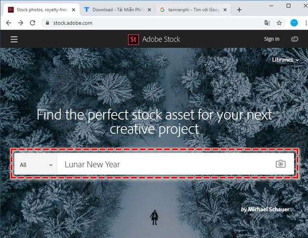 cach tai anh tren adobestock 123rf istockphoto flickr mien phi 2