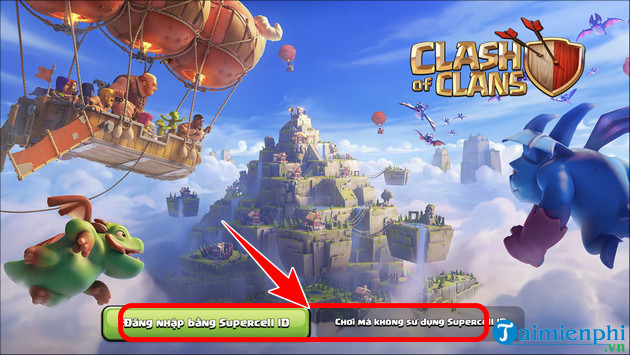 cach tai clash of clans apk Android