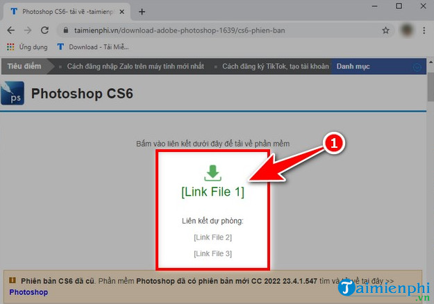 cach tai photoshop cs6 mien phi tren pc