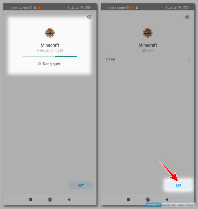 Cách tải và cài đặt APK Minecraft v1.14.2.50 miễn phí