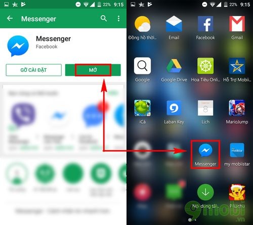 cach tai va cai messenger cho mobiistar prime x1 2