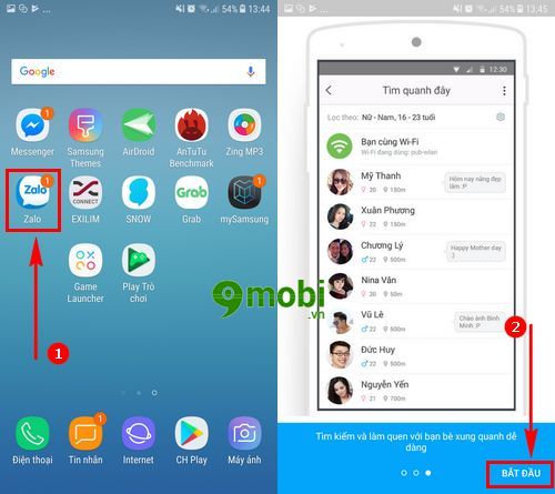 cach tai va cai zalo cho samsung s8 2