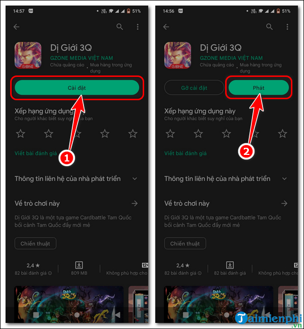 How to play and play 3q gzone on Android