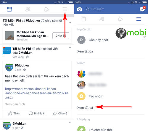 How to get involved in a facebook group on mobile phone 2