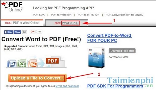 cach tao file pdf tu file word