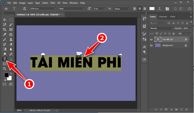 Tutorial - Cách làm nổi bật chữ trong đoạn văn bản trên Photoshop