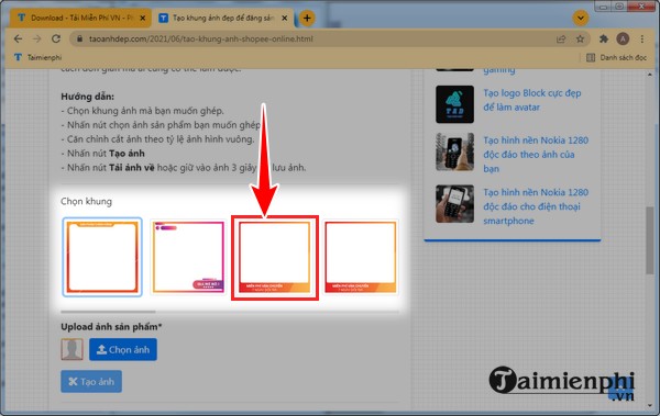 Cách tạo khung ảnh đẹp để đăng sản phẩm trên Shopee đẹp, mới nhất