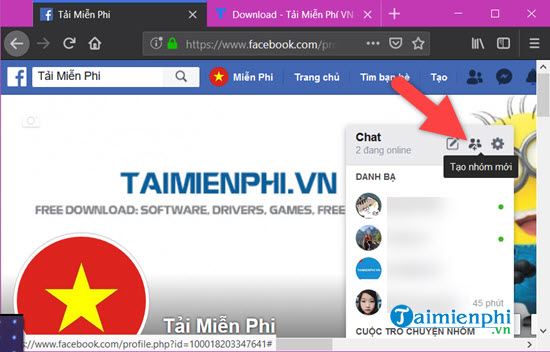 how to group chat facebook messenger on computer 2