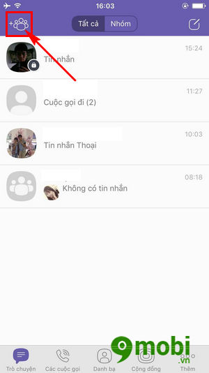 cach tao nhom chat viber tren dien thoai iphone android 2
