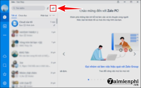 Cách tạo nhóm chat Zalo PC, Máy tính nhanh, đơn giản