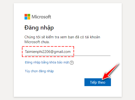 cach tao tai khoan microsoft teams 2