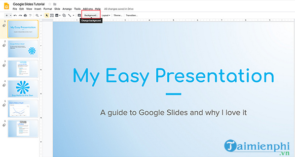 Cách tạo và sử dụng Gradient tùy chỉnh trong Google Slides