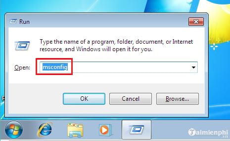 Cách tắt các phần mềm khởi động cùng Windows 7