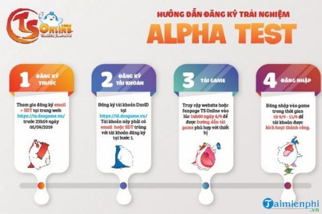 Cách tham gia Alpha Test TS Online Mobile