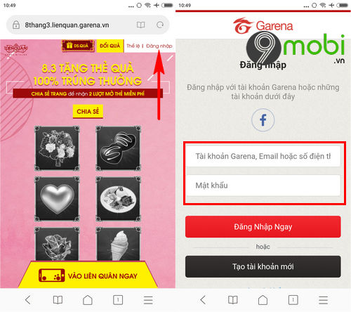 cach tham gia su kien 8 3 lien quan mobile 2