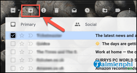 Cách tìm email được lưu trữ trong Gmail