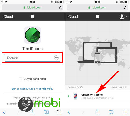 cach tim iphone bi mat khi khong bat dinh vi 2