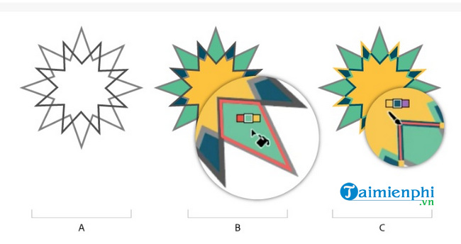 Cách tô màu và thay đổi màu trong Adobe Illustrator