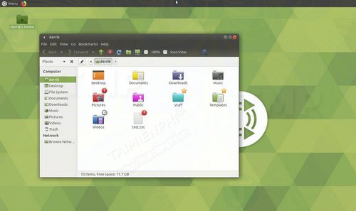 cach tuy chinh thu muc tren linux voi folder color 2