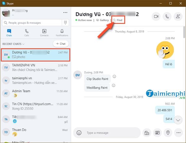 cach xem lai tin nhan tren skype moi 3